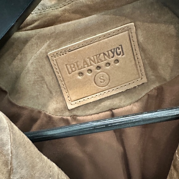 BLANKNYC Taupe Suede Jacket - Size S - Picture 4 of 7